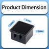 Aolleteau 2 Pack F43 HEPA Filter and Foam Filters Compatible
