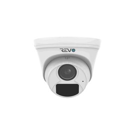 REVO Ultra Blue Series 5 Megapixel H.265 Indoor/Outdoor IR Turret Camera with Built-in Mic & 60FT CAT5e Pre-Made Cable
