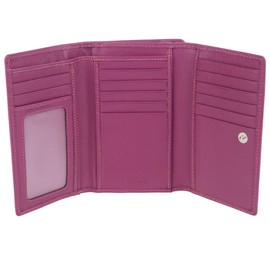 Golunski Leather Ladies Purse/Wallet RFID Protected-Orchid