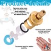 24PCS Tap Washers for Mixer Taps – Assorted Replacement Washers