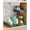 UMDONX Sink Kitchen Organiser 2-Tier Under Sink Shelf | Pull-out