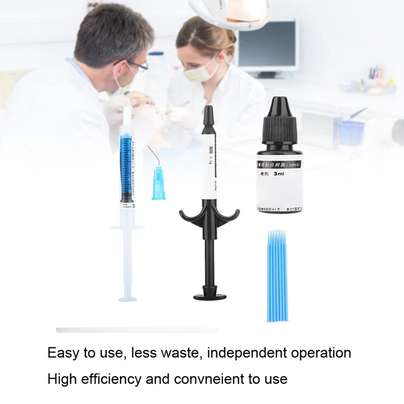 Orthodontic Dental Bonding Kit Adhesive Light Cure Adhesive System Kit