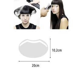 YFFSFDC Bangs Cut Guard, Face Guard, Face Protection, Haircut, Face Guard, Hairdressing Supplies, Salon, Disposable, Lightweight, Hairdressing Tool, 50 Pcs