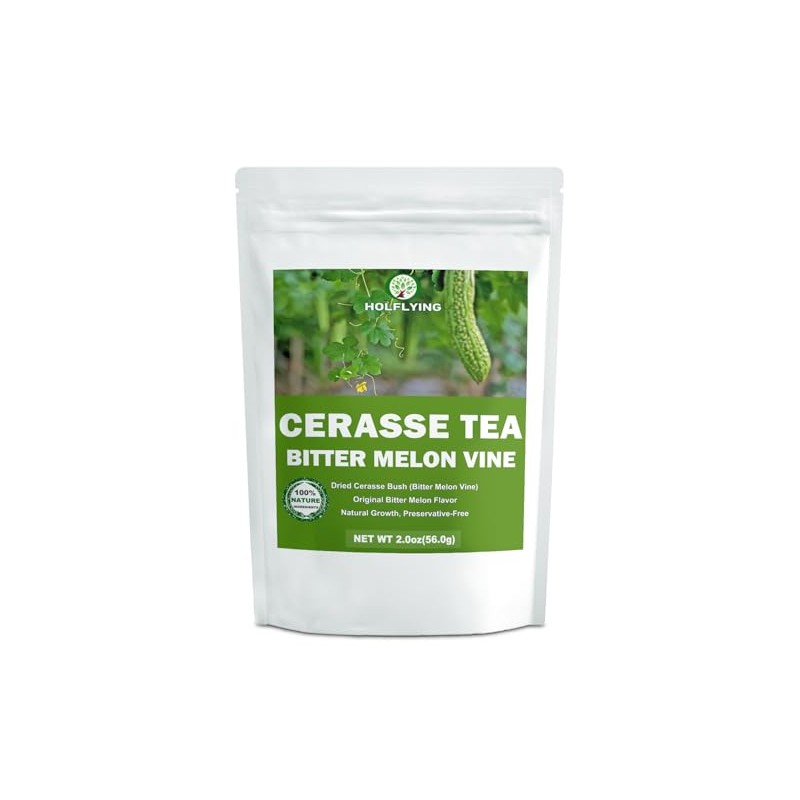 Natural Dried Whole Bitter Melon Bush Tea, Cerasee Tea -