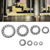 300pcs Serrated Lock Washers External Star Washers M2.5 M3 M4