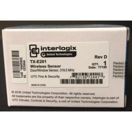 Interlogix Brand New GE Interlogix TX-E201 Wireless Door Window Sensor, Magnet, XT, XTi