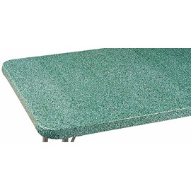 Miles Kimball Granite Vinyl Elasticized Banquet Table Cover, Green