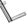Cabinet Hardware Jig Template Stainless Steel Closet Hanging Rod Locator