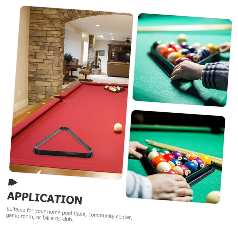 MERRYHAPY Pool Triangle Billiards Tripod for Pool Table Accessories Snooker