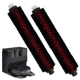Pack of 2 Original Cleaning Brushes for Robo*Rock S7 MaxV Ultra / S7 Pro Ultra/S8 Pro Ultra/G10s, Roller Brush Maintenance Brush, Removable Accessories for High-Speed Cleaning Roller Brushes