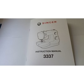Singer 3337 Instruction Manual for Sewing Machine (reproduction)