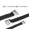 2 x Cable Ties Ratchet Wheel Fastening Belt, 5mx 25mm