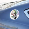 Autism Acceptance Tree of Life with Hearts Automotive Car Window