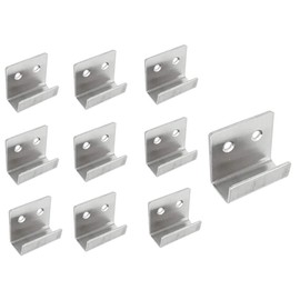 Rannb Wall Hanger Fastener Stainless Steel for Ceramic Tile Display Small Size - Pack of 10