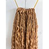 Honey Blonde #27 color Human Hair Crochet Boho Box Braids