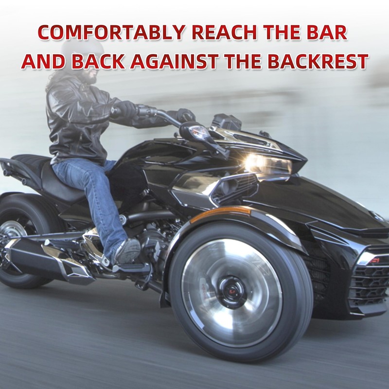 Sresk Handlebar Riser for Can Am Spyder, Aluminum Handle Bar