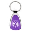 Au-TOMOTIVE GOLD Teardrop Key Chain for Dodge Ram (Purple)