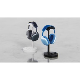 NQQNQQ X-T7 2-in-1 Headphone Stand with Phone Holder for Desk, 10.2-Inch Gaming Headset Stand, Solid ABS Base Earphone Holder, Compatible with All Headphones – PC Gaming Accessory. (White)