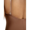 Capezio Womens Camisole With Clear Transition Straps Leotard, Skintone 60,