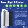 LivePure LP260TH-W Sierra Series True HEPA Digital Tall Tower Air