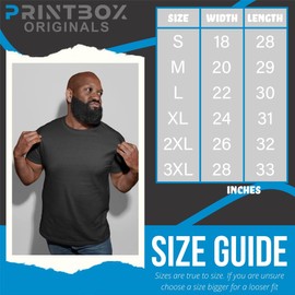 Printbox Originals Est 1845 Texas Shirts, Longhorn Shirt for Men, Football Lonestar State Fan T-Shirt