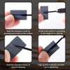 XINAZZIT 6Pcs Darts V-Groove Sharpening Stone Dart Sharpener Dart Accessories