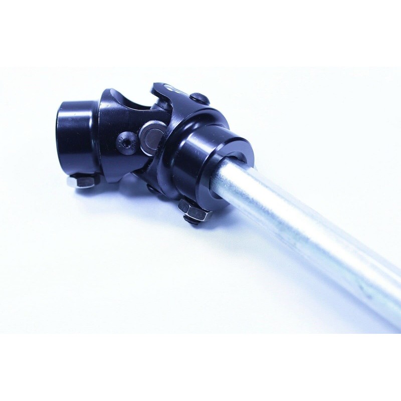 3/4 DD*3/4DD Black Universal Steel Steering Shaft U-Joint