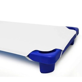 Unbranded White Cotton Blend Baby Toddler Crib Cot Sheet With Elastic Bands