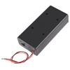 ACEIRMC 2pcs 18650 Battery Storage Case 2 Slots x 3.7V