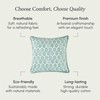 CPC 100% Cotton Throw Pillow Covers 18x18 Inch, Set of