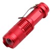 WAYLLSHINE 2-Pack LED Flashlight, 3 Modes Red Light Torch for