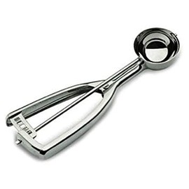 High Quality Kitchen Ice Cream Scoop 53 mm 18/10 Stainless Steel – Professional Quality – Very Strong & Durable 5.3 cm Stainless Steel