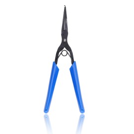 FLEXMAN Optical Fiber Pliers, Flange Fiber Optic Long Nose Pliers, Fiber Optic Inserting and Extracting Tool with Non Slip Rubber Handle, Optical Fiber Stripper for Plug and Unplug SC, LC Flange Heads