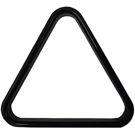 Black Plastic Triangle 15x 2" Balls