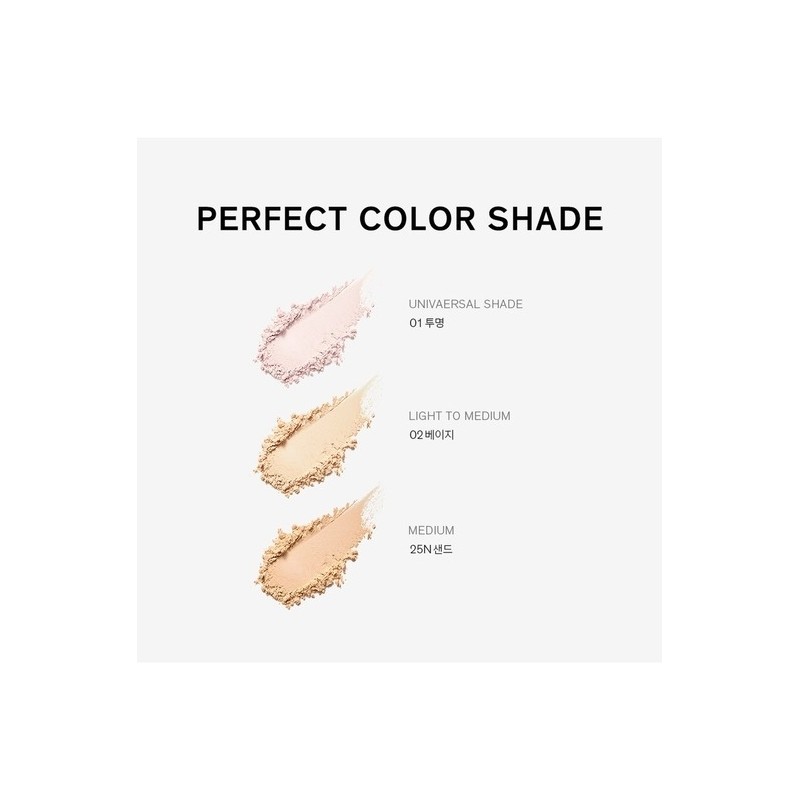 [Common] Perfecting Powder 20g (No. 01, No. 21N, No. 23N)