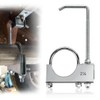 Vurixfo 2.5 Inch Universal Clamp On Exhaust Hanger, U-Shaped Galvanized