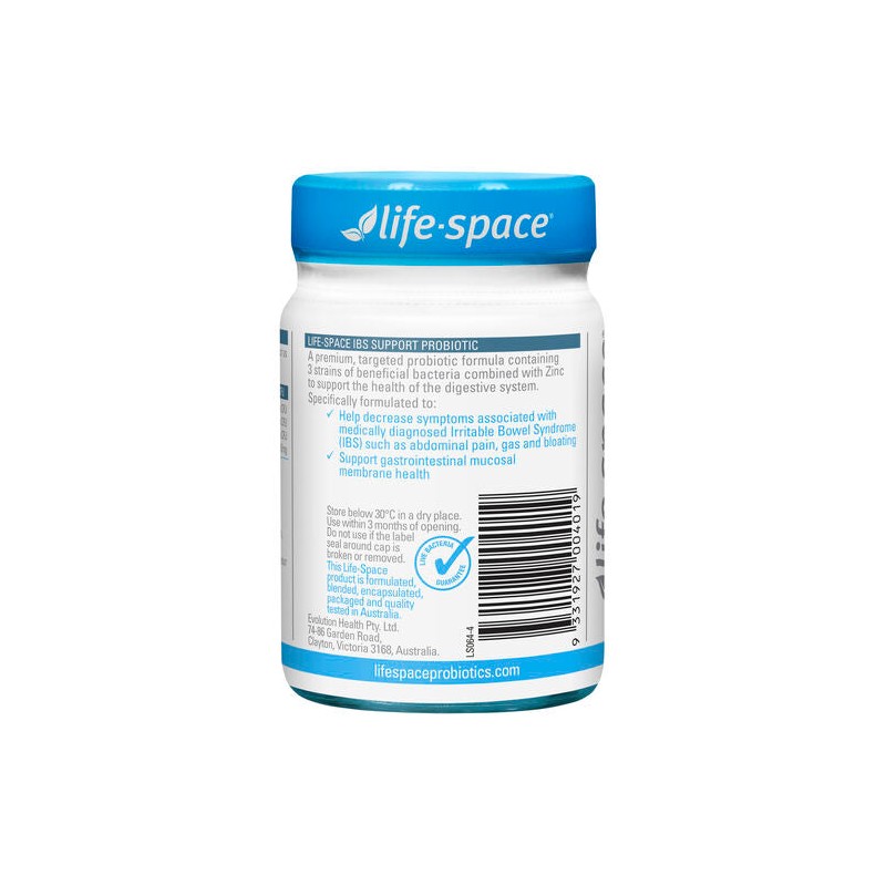 Life-Space IBS Support Probiotic 30 Hard Capsules