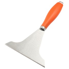 Jiozermi Griddle Scraper for Flat Tops, Stainless Steel Metal Grill Scraper for Blackstone Outdoor BBQ Grilling Tools Kitchen Cooking Effortless Cleaning