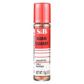 S&B - Nanami Togarashi (Assorted Chili Pepper) 0.52 Oz.