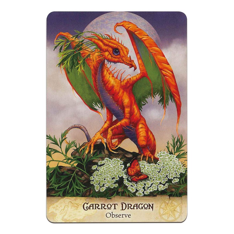 Oracle Card Divination Field Guide To The Garden Dragons