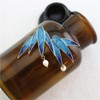 Peacock Feather Brooch Pin for Women Girls Pearl Animal Feather
