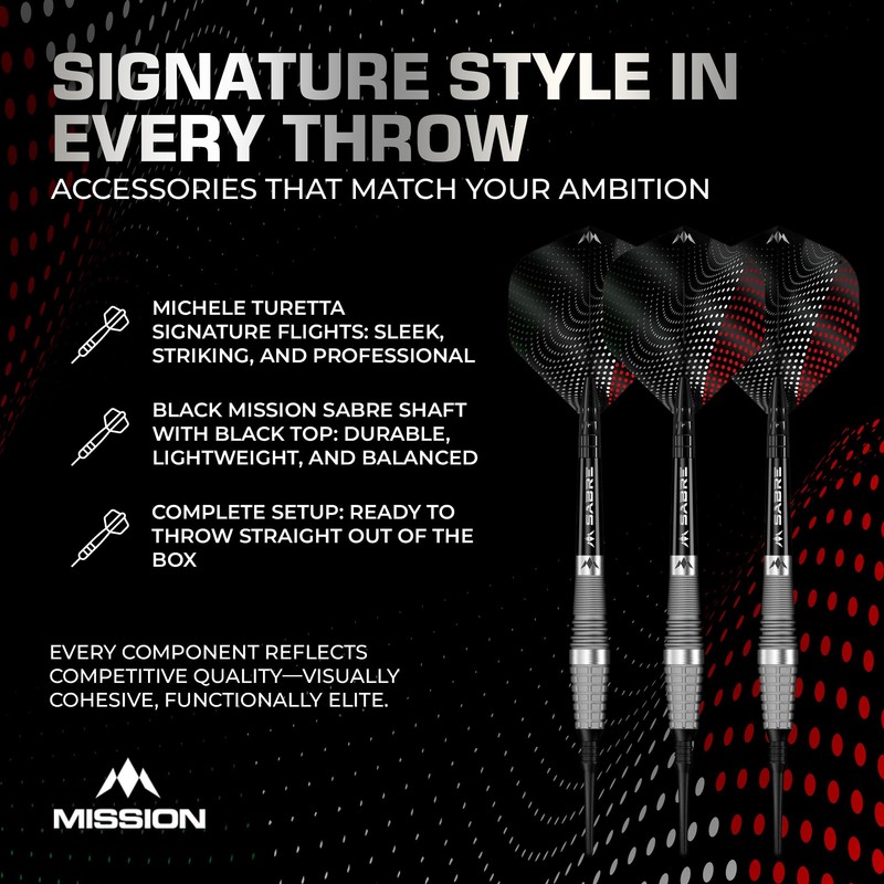 Mission Michele Turetta 90% Soft Darts