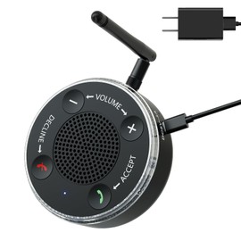 Generturbo Cell Phone Ringer Amplifier for Elderly, Hearing Impaired, Phone Speaker Amplifier with External Ringer for Cell Phone, Visual and Audible Alerts, Never Miss Important Calls