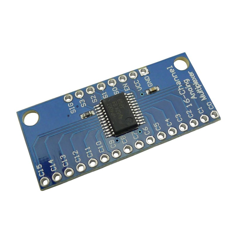 Aihasd CD74HC4067 16-Channel Analogue Digital Multiplexer Breakout Card Module Pack