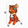 BDYDT Animal Tiger Micro Building Blocks Set（6488PCS） Gift for Adults
