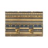 WHJWZY Egyptian Pharaonic Frescoes Pattern Placemats for Dining Table 6-Piece