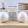 TSA Handmade Oatmeal & Honey Bath Bomb for relaxing, Body