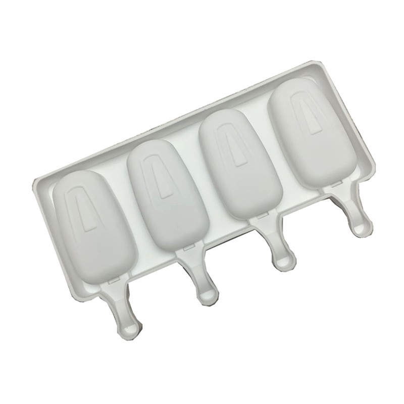 Ice Cream Mold Reusable Smooth Surface Soft Silicone Safe Easy