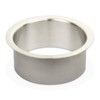 SOTECH Waste Insert Sleeve Stainless Steel Finely Brushed Diameter 180