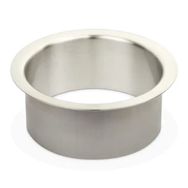 SOTECH Waste Insert Sleeve Stainless Steel Finely Brushed Diameter 180 mm Height 70 mm for Installation in Washbasin or Worktops Waste Insert Ring